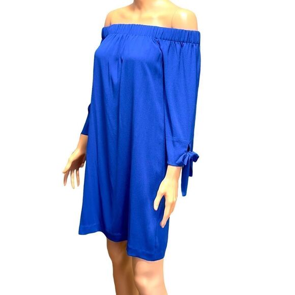 VINCE CAMUTO OFF SHOULDER DRESS - Picture 3 of 13